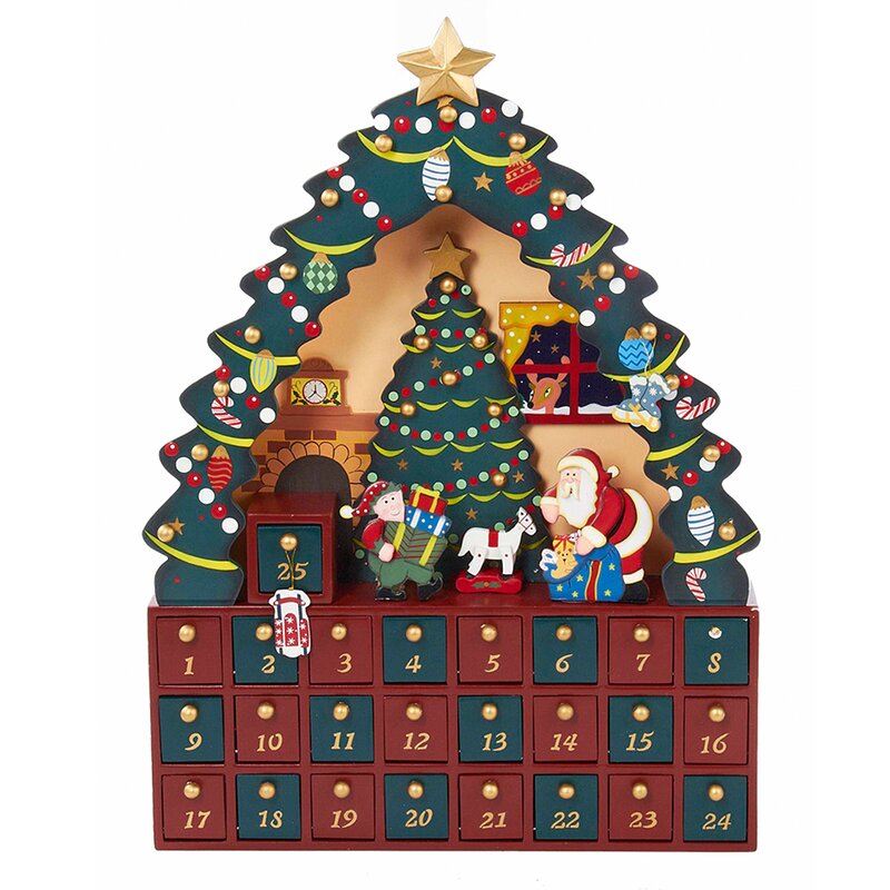 Kurt Adler Advent Christmas Tree Calendar & Reviews  Wayfair.ca